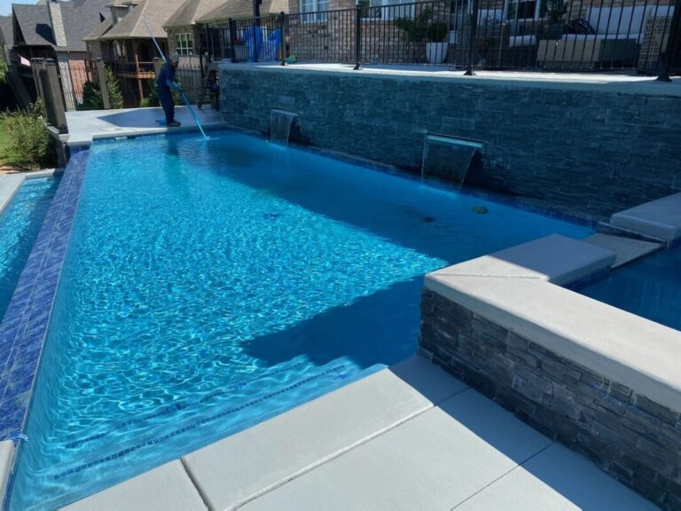 Pool water feature - BC Pools
