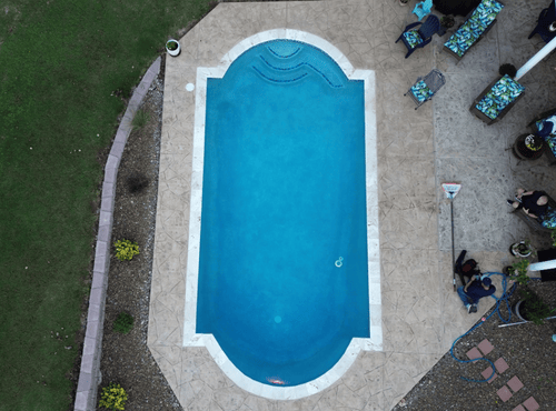 Pool replastering