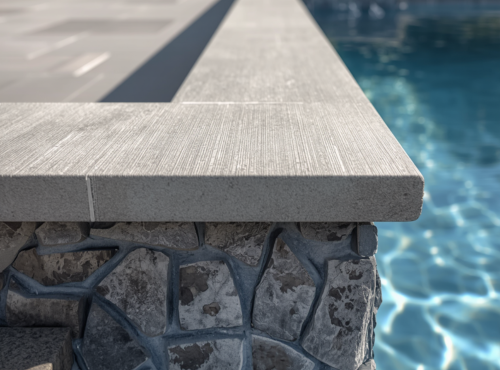Pool coping repair