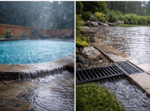 Pool Drainage During Rainy Winter
