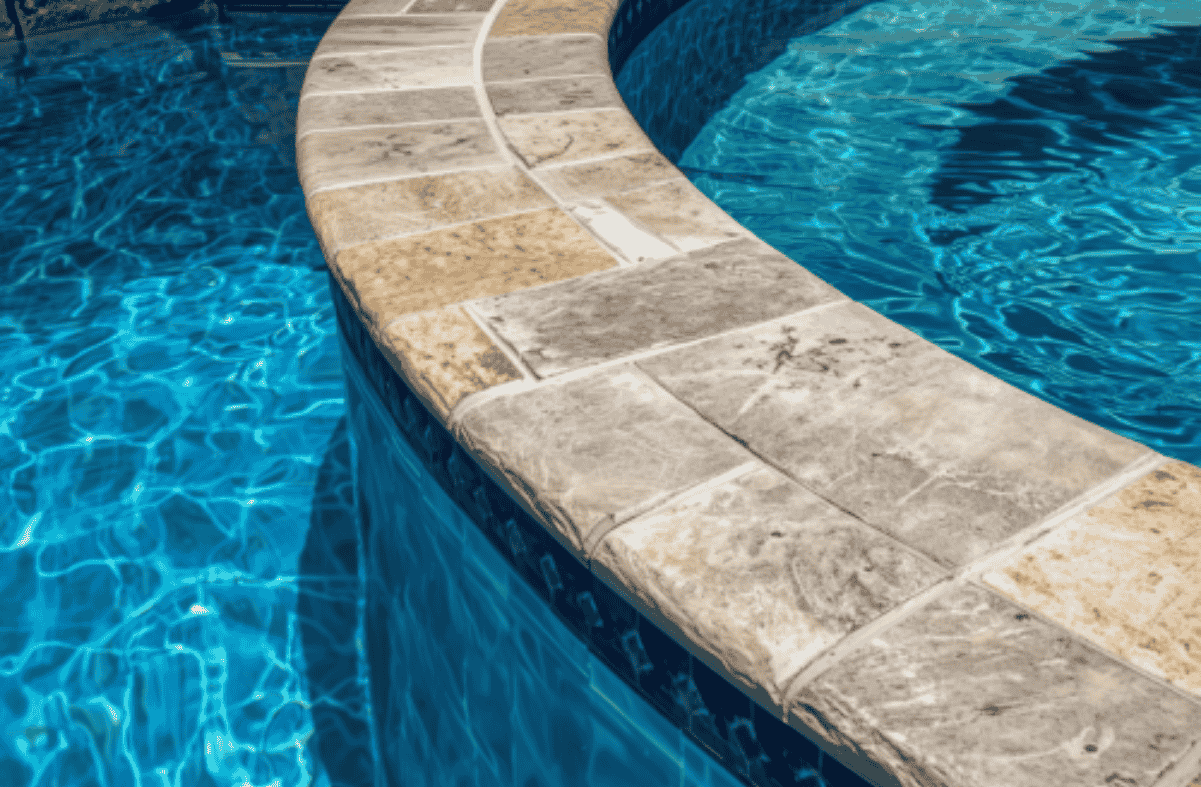 Pool coping repair