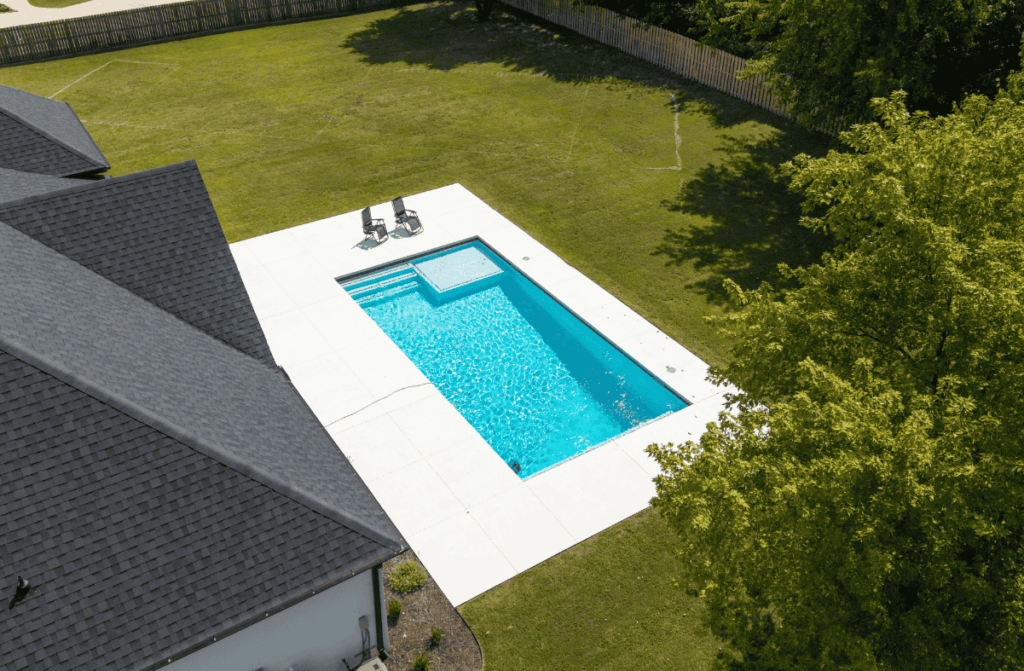 Fiberglass pool