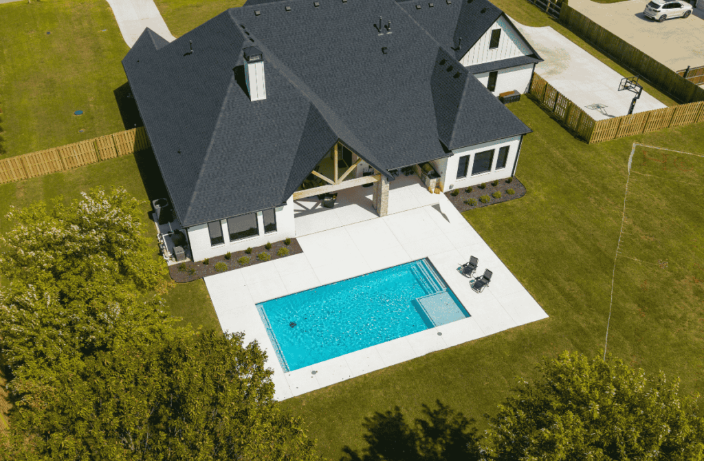 Fiberglass pool