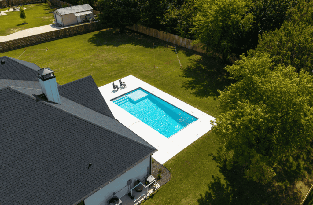 Fiberglass pool